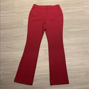 Crepe Sim Flare Suiting Pants